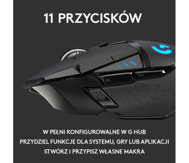Logitech G502 Lightspeed HERO - 496237 - zdjęcie 9